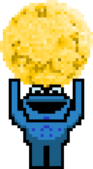 Cookie Monster by Zenze